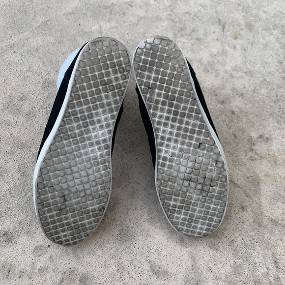 Steve Madden Blk Wedge Faux Shearling Boot Sz 7.5 - Picture 7 of 10